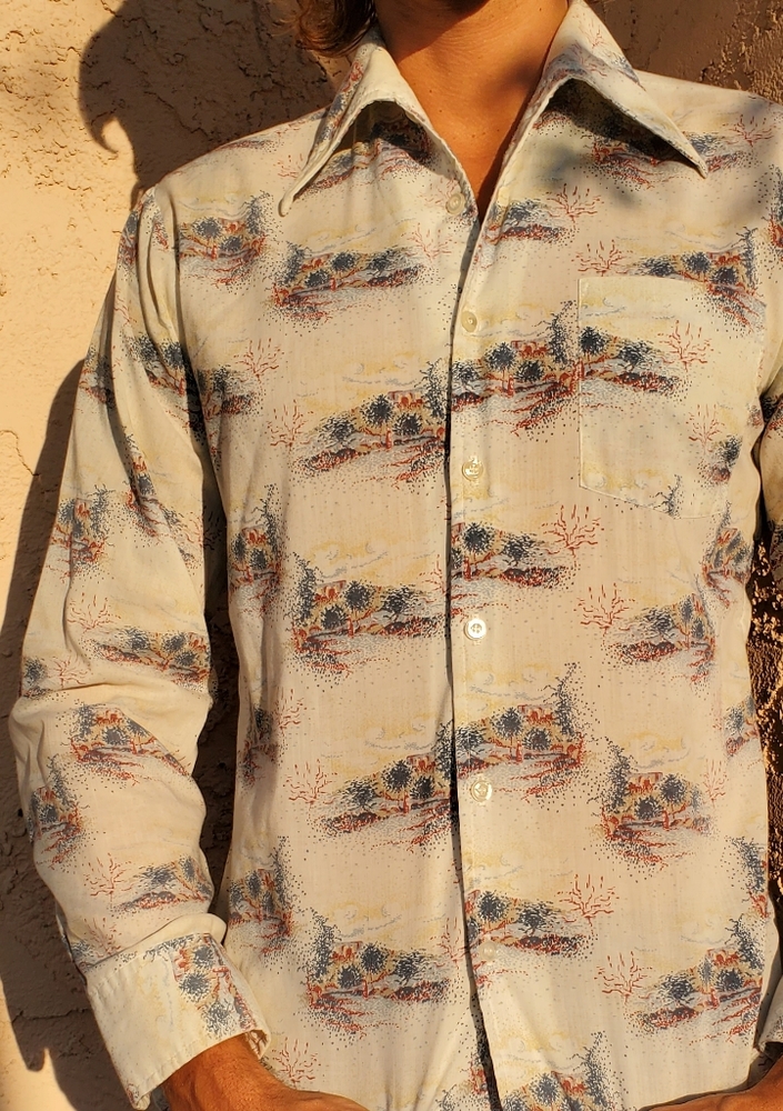 Vintage mens button down
